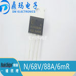 RU6888R TO-220 N/88A/68V/6mR替代HY1607P，NCE6890 SVT077R5S