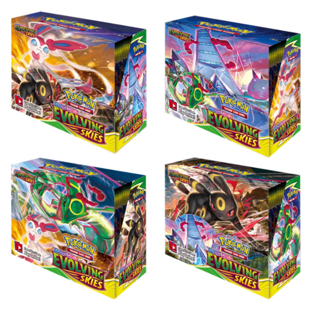 神奇宝贝Evolving Skies抽卡包pokemon宝可梦cards裂空座ptcg盲盒|undefined
