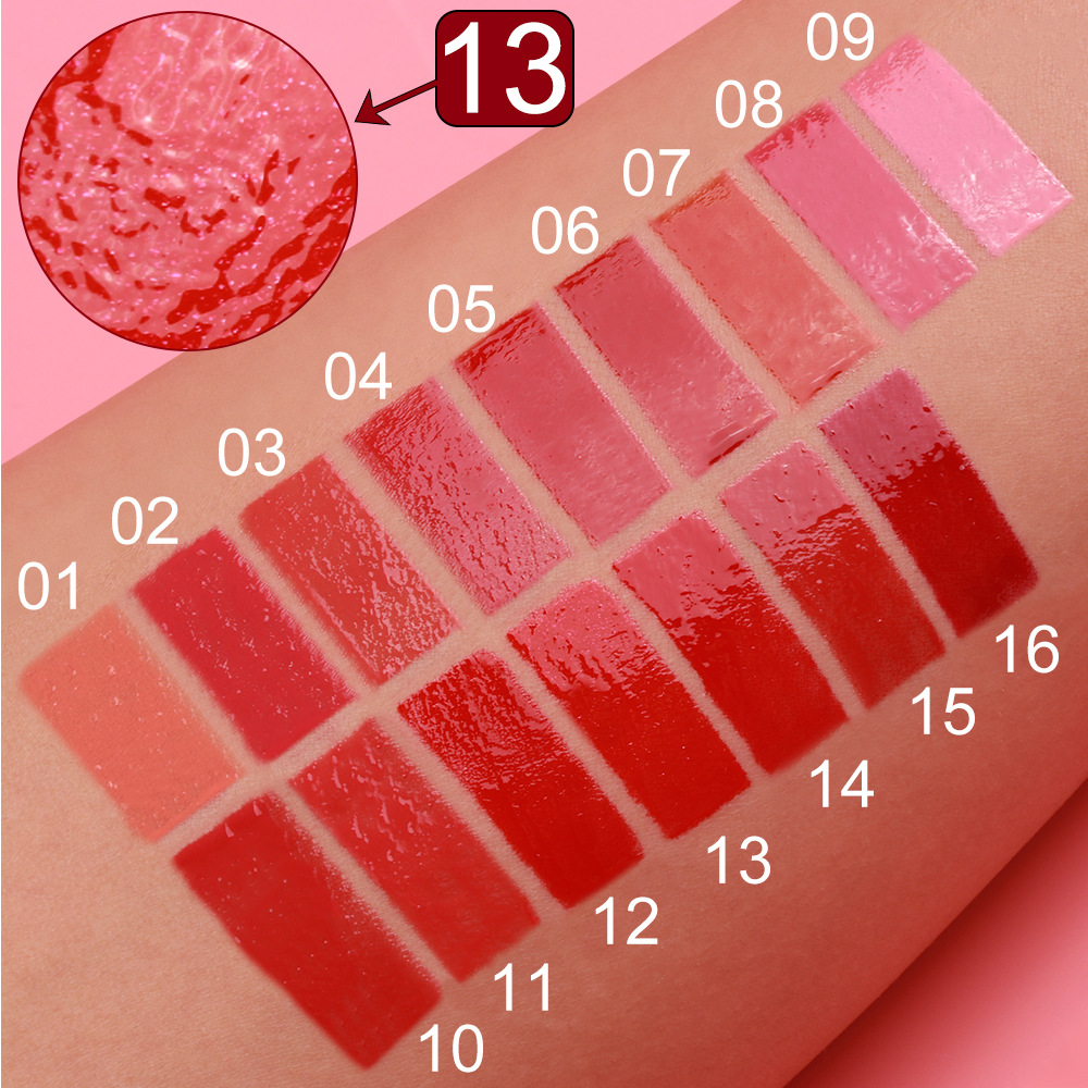 Check out DUNUF 16-color Moisturizing and nourishing Mirror Lip Gloss! Link Disclaimer - For Foreign trade only undefined