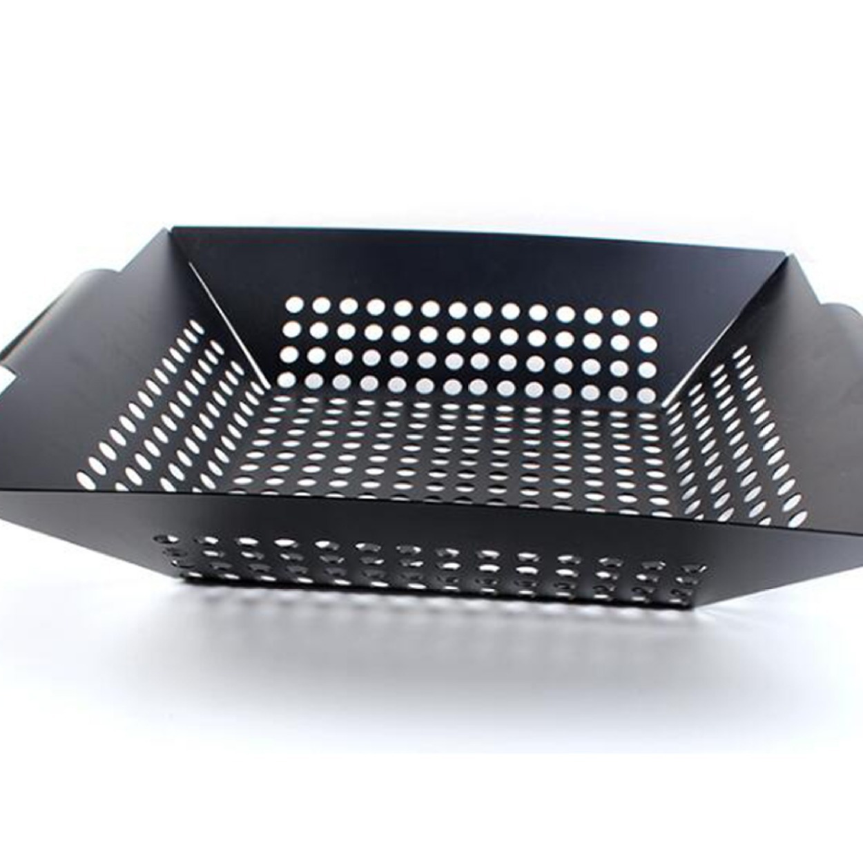 Los fabricantes producen un gran número de cuadrado de barbacoa cuenca de verduras cuenca negro antiadherente pintura para hornear cuenca de freír cuenca de perforación de estiramiento cuenca