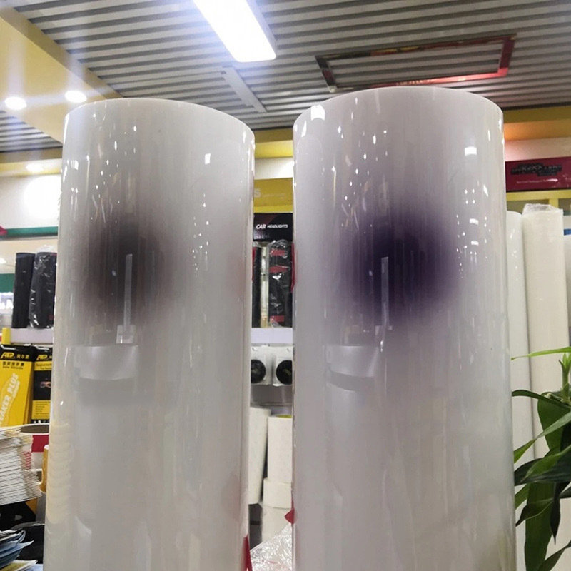 Foreign Trade Automotive Tpu Light Film Self-Healing Protection Anti-Scratch Car Headlight Color-Changing Film Tail Light Film Translucent Blackening