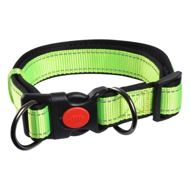 Ошейник Товары для домашних животных Ошейник Внешняя торговля Взрыв Новая Тяговая веревка Pet Out Светоотражающая веревка для собак с защитой от потери