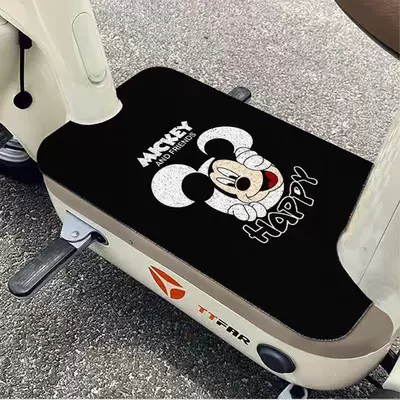 Avtomobil döşəmə paspasları – Cartoon Mickey Electric Scooter Foot - zx-mickey-floor-mat-06-3060-small-self-cut-wire-loop