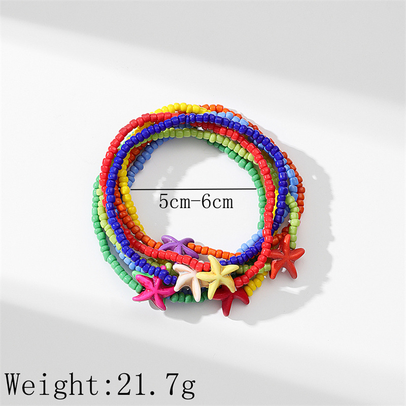 Vacation Starfish Arylic Womenu0027S Bracelets