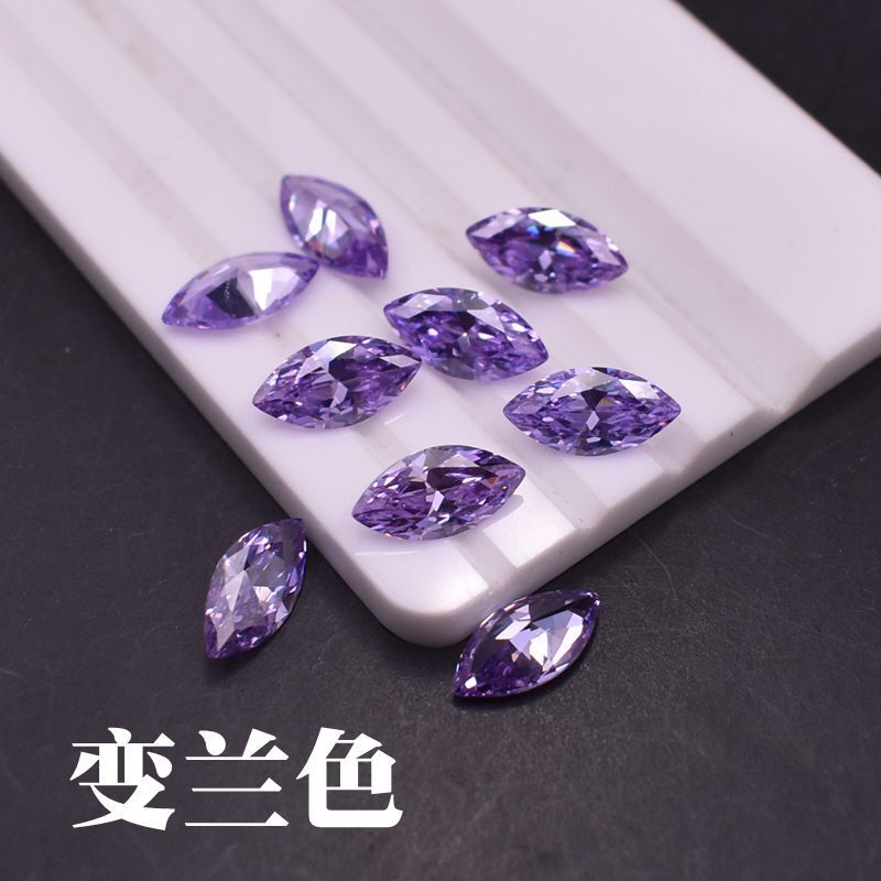 Lavender Cubic Zirconia Loose Stones, Wholesale Blue Sapphire, Wholesale Lavender Cz Zirconia, Wuzhou Gemstones