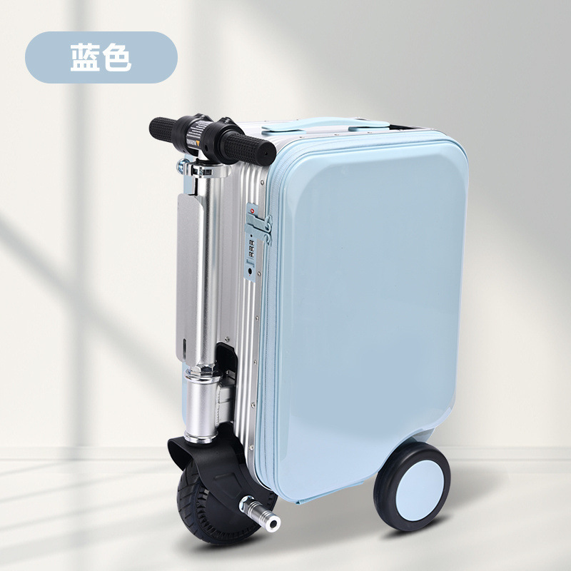 全新智能电动行李箱骑行拉杆旅行登机箱机箱大容量智能新款密码箱|undefined