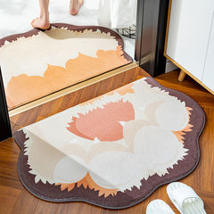 卡通可愛貓爪地墊衛生間浴室廁所門口吸水腳墊家用進門地毯門墊