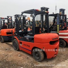 外贸出口二手合力3.5吨叉 车 国三动力 3吨叉车 升高3米 自动档