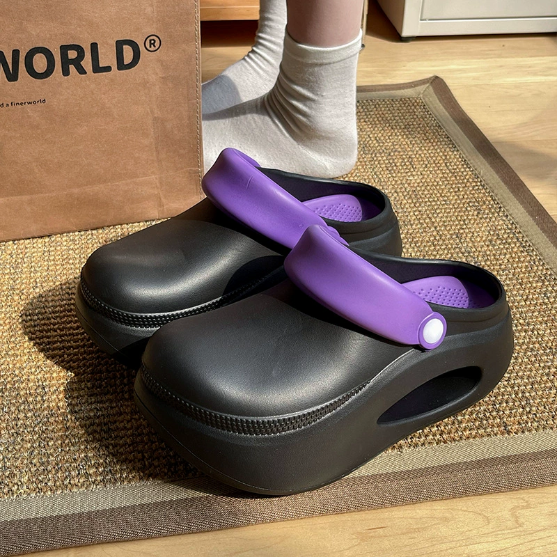 Пещерная обувь мужская летняя наружная одежда 2025 новый приморский пляж толстая подошва противоскользящая и неприятный запах