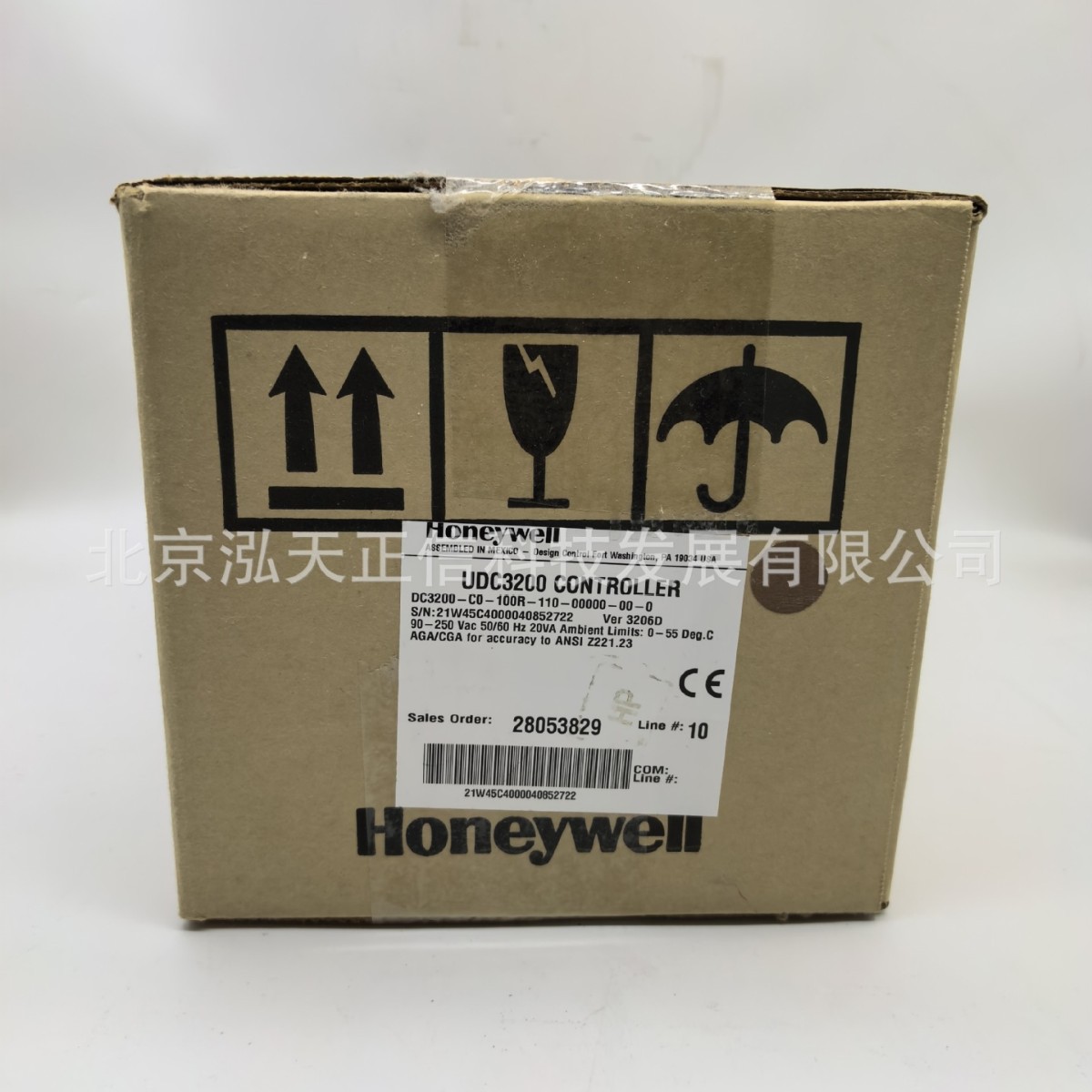 美国霍尼韦尔温控表DC3200-C0-100R-110-00000-00-0 原装现货全新