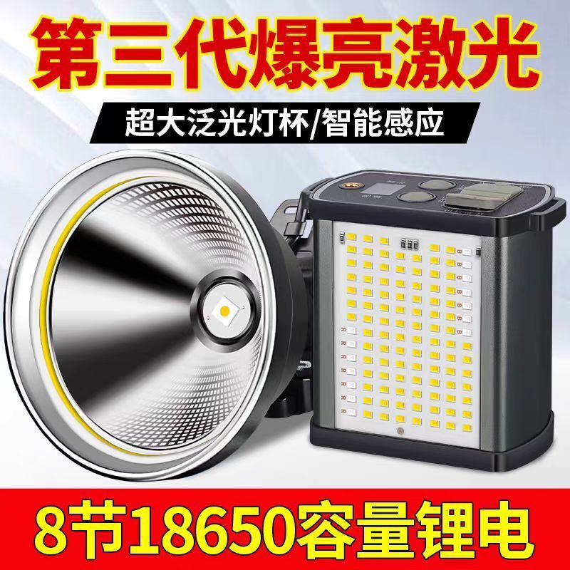 强光LED可充电P90头灯劳保矿灯超亮远射超长续航防水户外野外夜钓|undefined