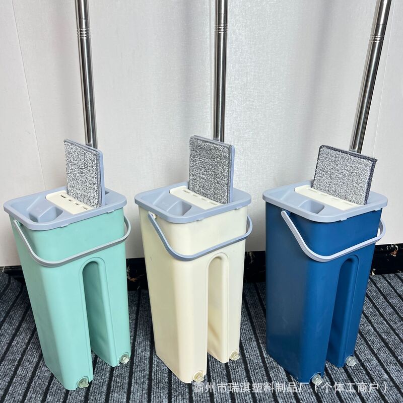 Wholesale Hands-Free Lazy Flat Mop Hands-Free Flat Mop Set