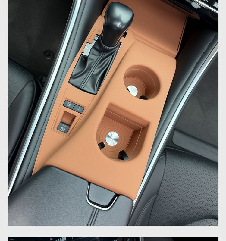 Suitable for Toyota Asia Dragon Central Control Silicone Pad Water Cup Cover Gear Panel Protective Film Interior Modification Decorative Supplies