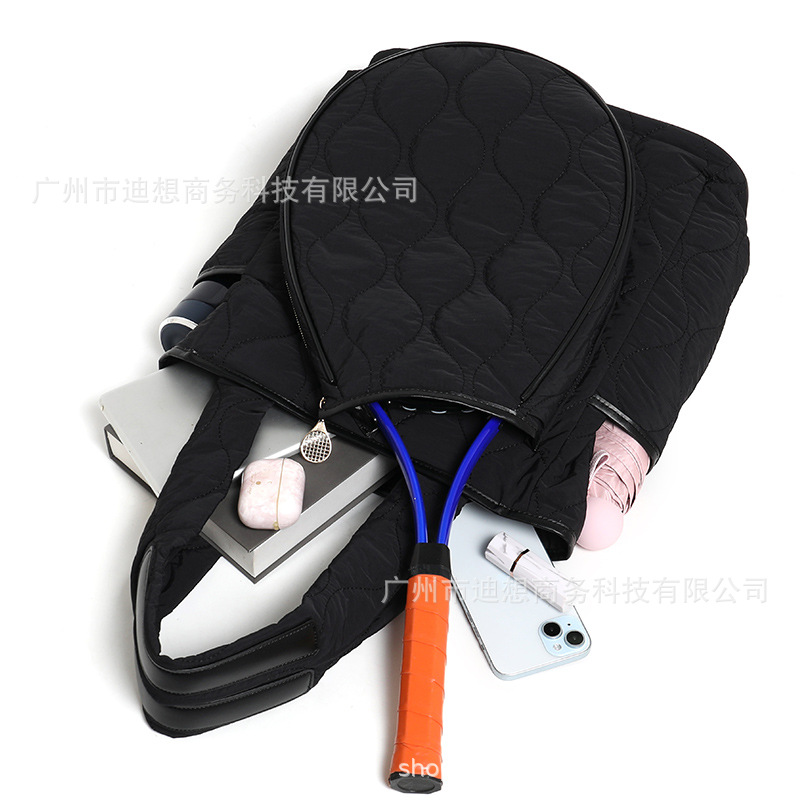 Bolsa de tenis de alto valor nuevo estilo deportes al aire libre de gran capacidad pick ball raqueta de bádminton juego de palmaditas mochila image 1