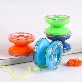 Children's Toys Street Stall Hot Selling Plastic Mini Cartoon Yo-Yo Kindergarten Gift Yo-Yo Ball Wholesale