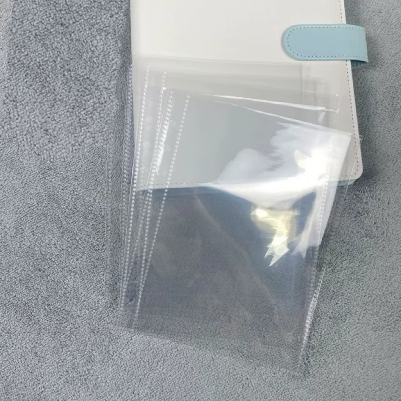 Универсальный A5 6 отверстий 7 дюймов прозрачная внутренняя страница PP, вкладка, альбом, открытка, маленькая карта фото, сумка для хранения, внутреннее ядро