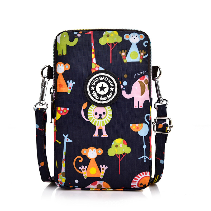 2022 nuevo bolso del teléfono móvil Mini Bolso pequeño crossbody bolso femenino del teléfono móvil del verano bolso del cambio que cuelga mamá impermeable