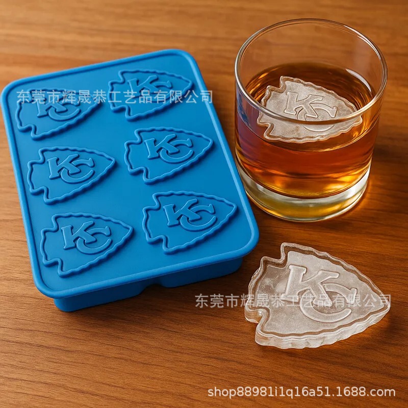 国境を越えた新しいサッカーチームSilicone Ice Moldサッカーチームのシリコン氷型|undefined