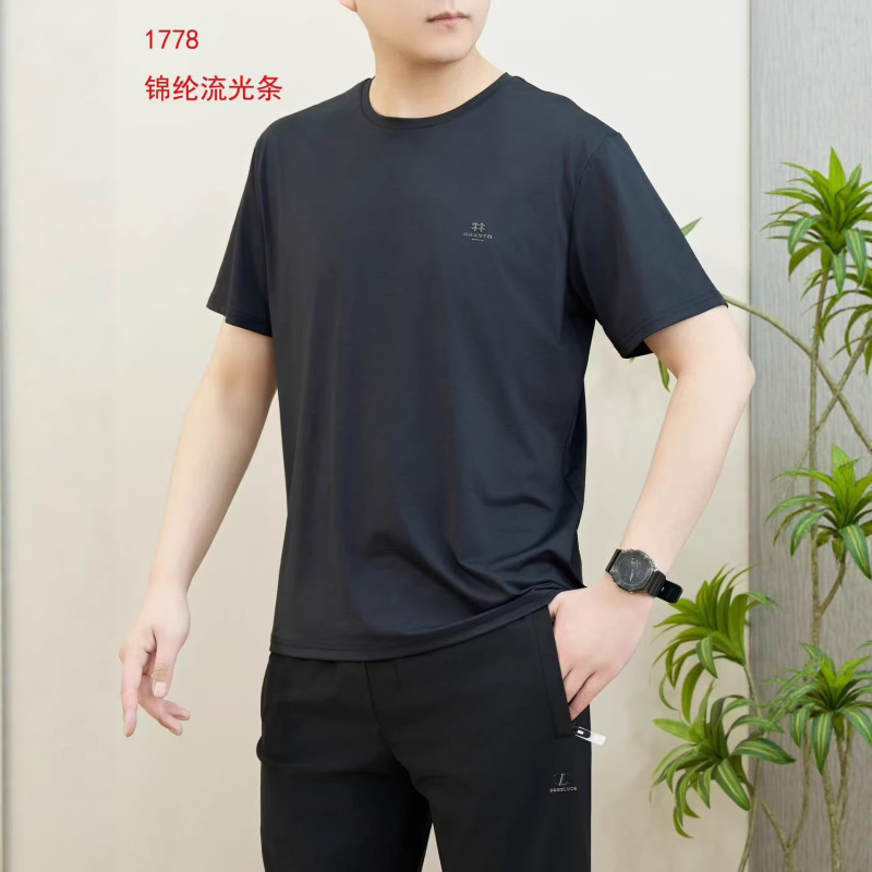 1778 Men's Quick-Dry T-Shirt. It Is Recommended to Order One Size Larger 1778 Men's Quick-Dry T-Shirt. It Is Recommended to Order One Size Larger