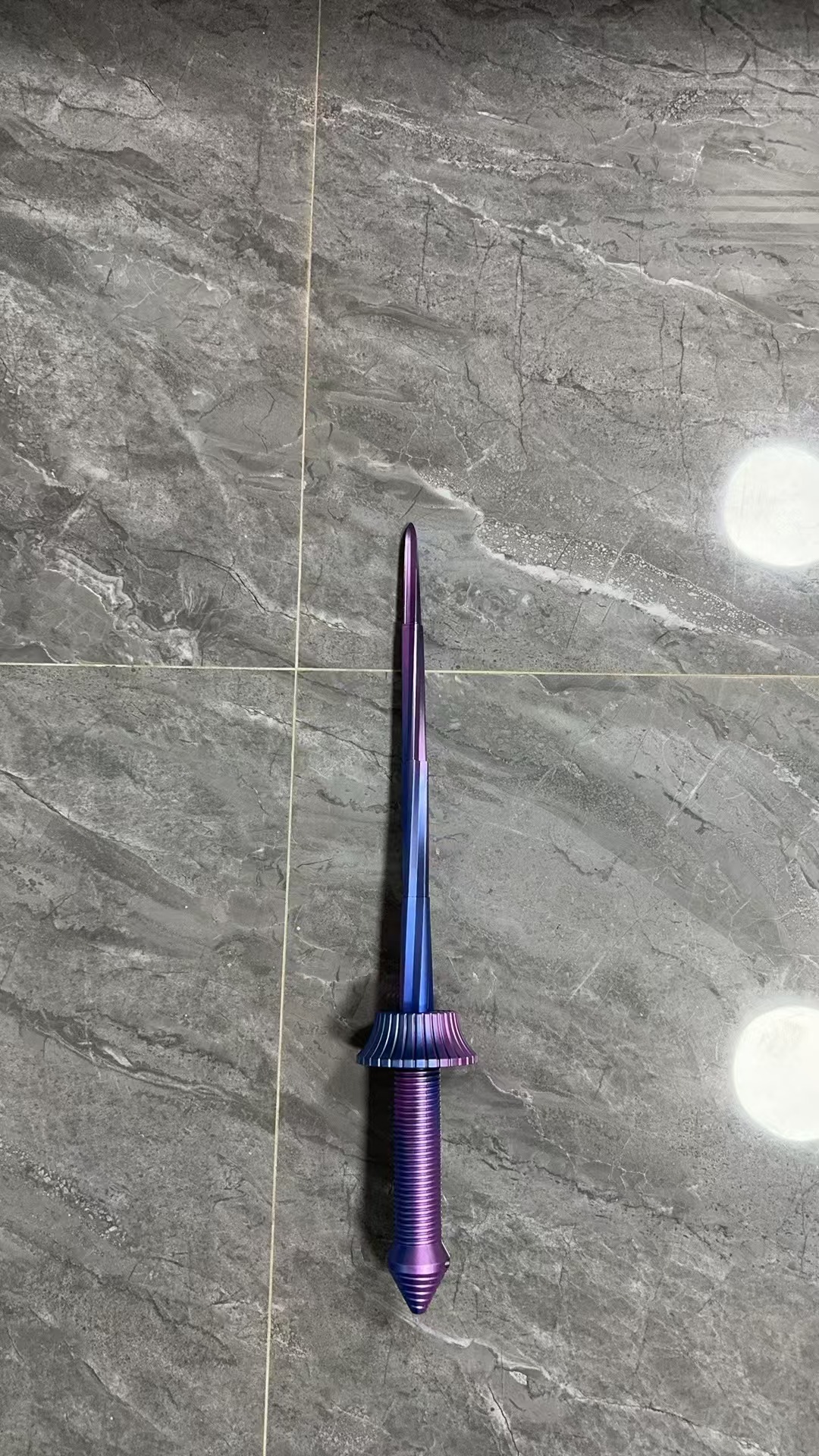 그라데이션 컬러 [나선형 텔레스코픽 검] 58cm