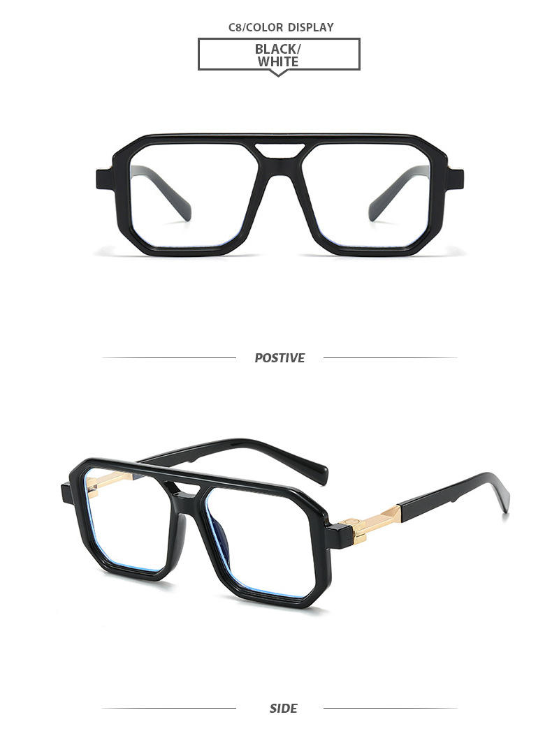 65g Weight Full Frame Glasses Structure Sunglasses Classification PC, UV400 Protection Lens Material Square Glasses Style Outdoor, Travel Occasion Square Pattern All Seasons Season Unisex Gender Basic, Hawaiian, Tropical Style Basic Hawaiian Tropical Square PC UV400 Protection Square Full Frame Women's Sunglasses 13