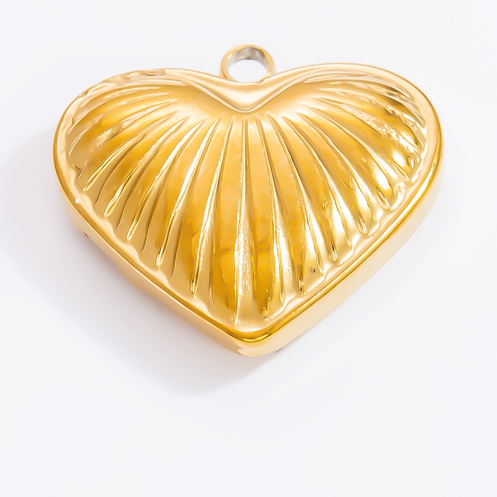 4g Weight 0.03µm-0.05µm Gold Plating Thickness PVD Coated Gold Plating Process Pendant Jewelry Making Type 21*20mm Jewelry Making Size Real Gold Plated Plating Material Zircon Inlay Material 1 Piece Quantity 304 Stainless Steel Material Heart Shape Pattern Retro, Simple Style Style Waterproof Non Tarnish, Plating Craft 1 Piece 21*20mm 304 Stainless Steel Zircon PVD Coated Real Gold Plated Heart Shape Pendant DIY Jewelry Accessories 16