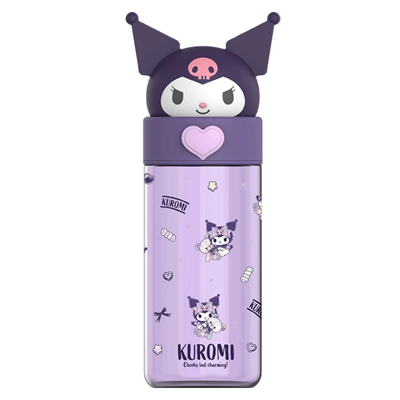 Детская кружка Sanlou Kuromi для девочек, учениц начальной школы, специальная симпатичная кружка для прямого напитка, чашка Tritan