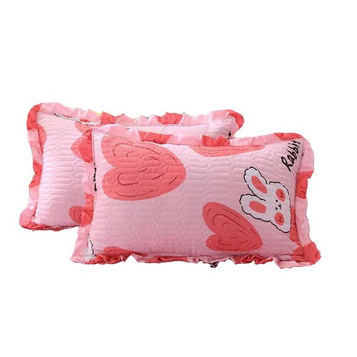 Summer Pillowcases Wholesale Pillowcases Autumn/Winter Quilted Corner Pillowcases with Cotton Edge Student Dormitory Children Single Double Gift