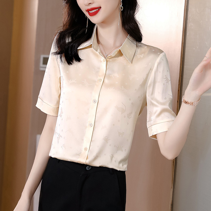 Elegant fashionable summer shirt