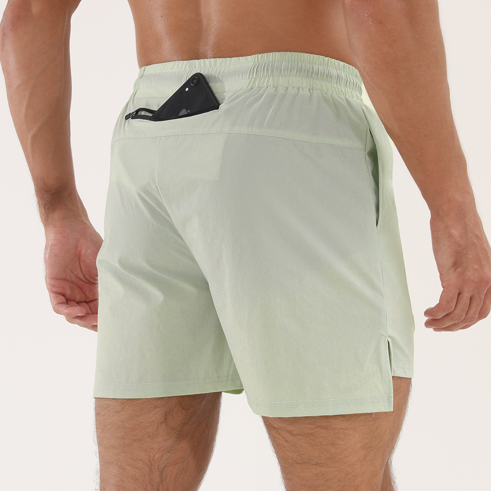Pantalones cortos deportivos masculinos, ocio, moda, baloncesto, carrera, fitness, entrenamiento de secado rápido en verano, pantalones de cinco puntos de nylon transpirables