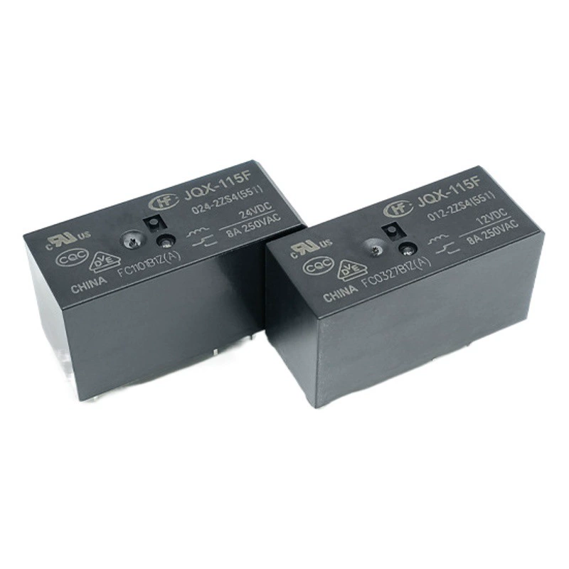 Реле Хонгфа JQX-115F-024-2ZS 4 005 JQX-115F-012-2HS4 Реле 24 В