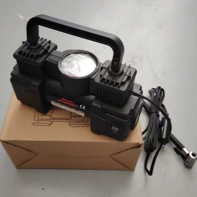 Car Air Pump, Car Tire Electric Air Pump, Portable Car Air Pump, High-Power, High-Pressure, Dual-Use for Home and Car (Hava nasosu) - mechanical-watch-with-light