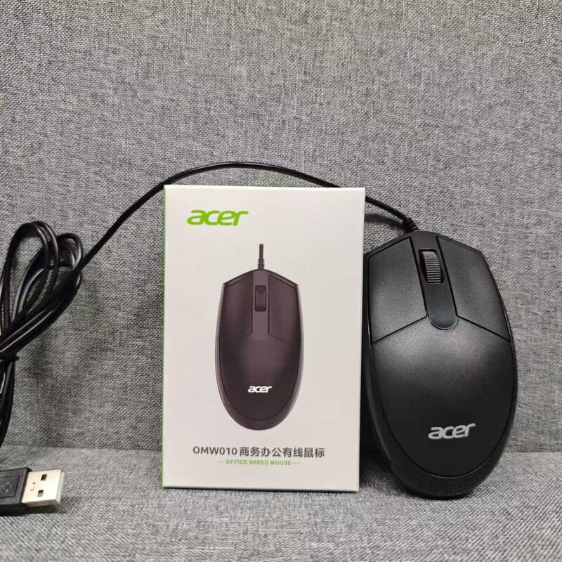 Acer OMW010 Wired Mouse USB Business Office Portable Home Laptop Desktop Computer Universal Wholesale