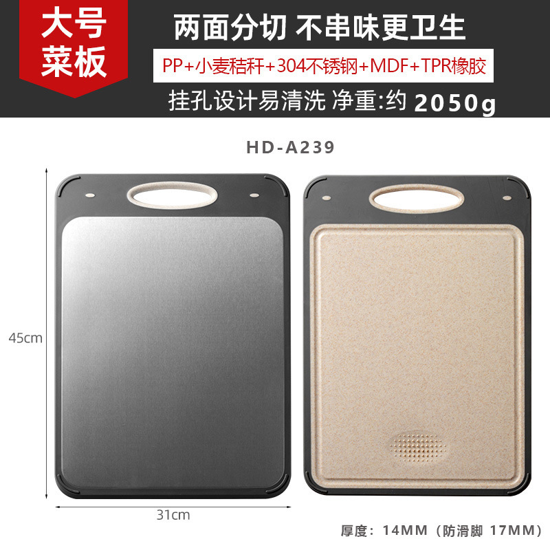 HD-A239 색상 상자 없는 평면 450*310*14MM 2050G