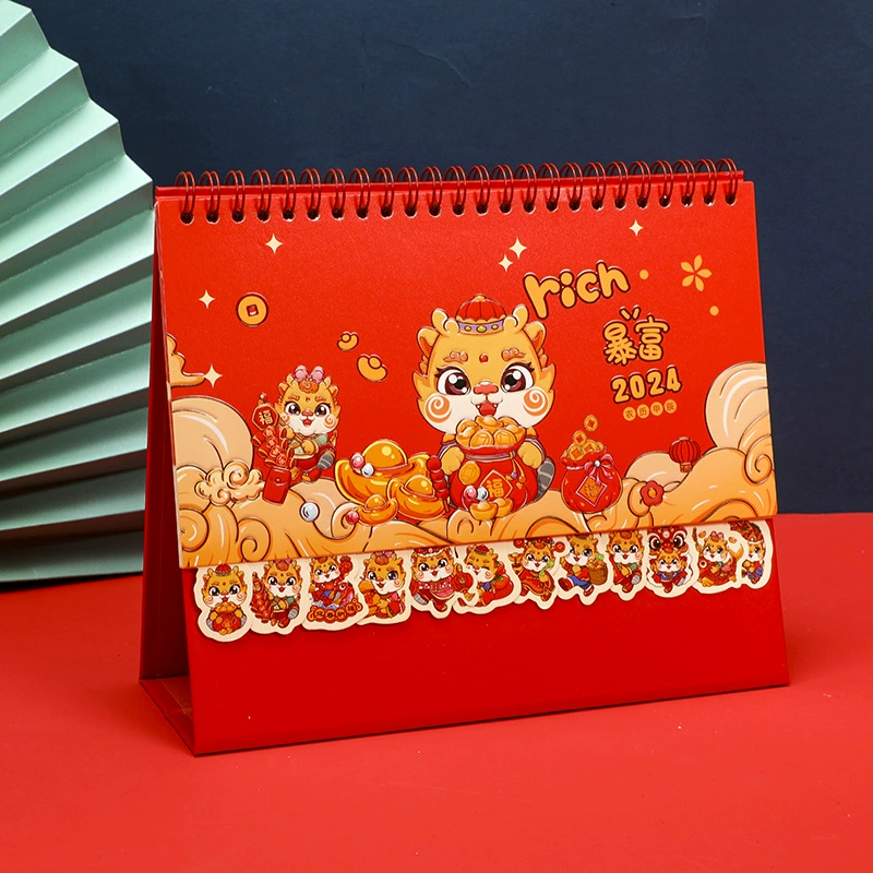 Индивидуальный календарь на год Лошади с печатью логотипа, корпоративный рекламный ежемесячный календарь, календарь 2026 года с индивидуальным тиснением, бесплатный дизайн