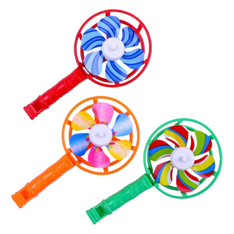 Colorido pequeño molino de viento con molino de viento creativo pequeño molino de viento colorido molino pequeño regalo Escuela Primaria estudiante juguete