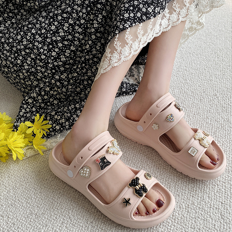 Sieviešu slaidi, ballīšu ceļojumu auduma ādas arkas atbalsta iešļūcenes_voghion.com