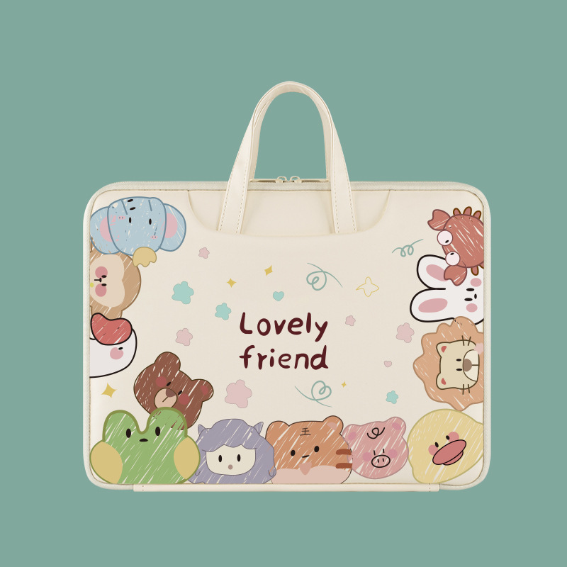 New Simple Laptop Bag 15.6 Inch Apple macbook Portable Laptop Sleeve Bag for Women