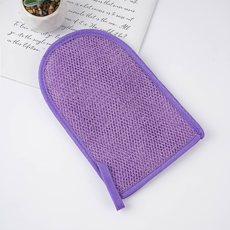 목욕장갑(보라색)