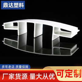 【ABS塑料型材】厂家制作ABS异型材卡槽型材 保龄球轨道槽型材
