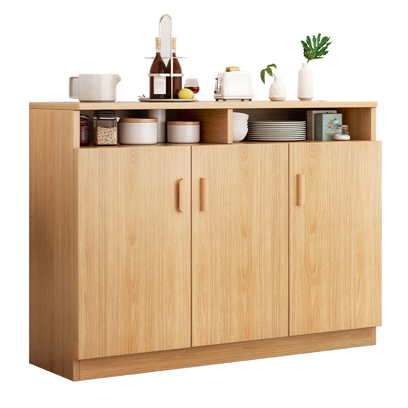 Comedor de té estilo chino sala de estar contra la pared armario de cocina contra la pared armario de almacenamiento con puerta casero multifuncional comedor