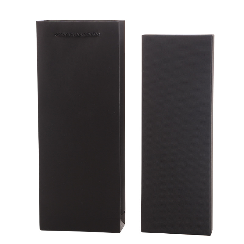 メーカー直供ネクタイ箱高級現物ネクタイ箱青い長方形ネクタイ箱にロゴを付けることができる