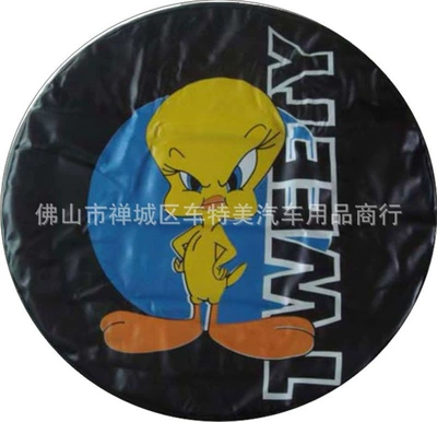 Spare wheel cover — direct sales - 14inch-m-fits-tire-diameter-2559inch-272inch-65-69cm-cy-22-black-thick