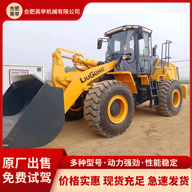 Venta en stock Liugong 856H Xugong Longgong Lin Gong cargador lateral basculante neumático maquinaria multifuncional