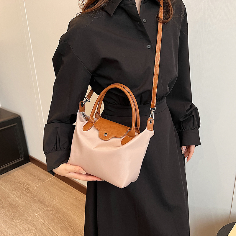 Nylon Bag Women's 2025 New Fashion Large-Capacity Satchel Tote Bag Versatile Work Clothing Longxiang Bag Crossbody Bag