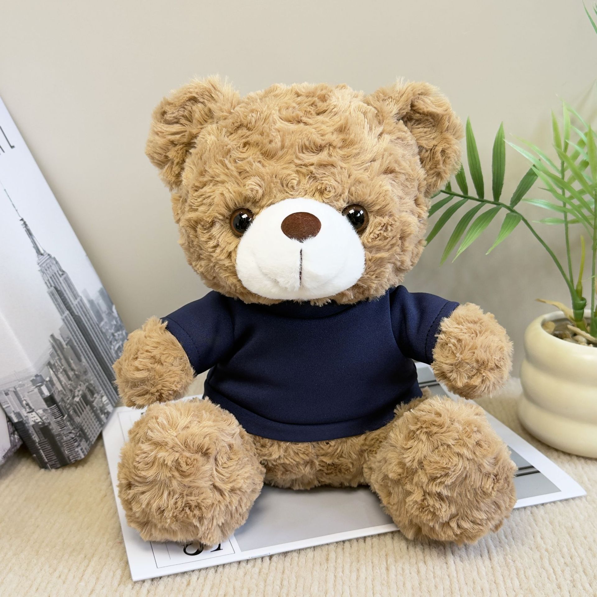 Osos de peluche abrazar osos muñecas muñecas agarrar muñecas regalo para niños impresión LOGO regalo juguetes de peluche