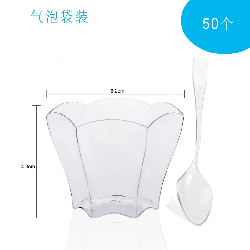 (Cross-border trading), mousse, spoon, plastic set, 70 ml