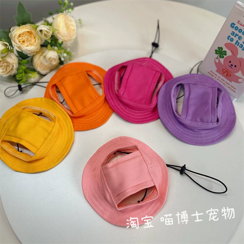 Бесшерстная кошка, собака, домашнее животное, кошка, уличная солнцезащитная шляпа, регулируемая рыбацкая шляпа с ушками Девона, летняя кошка