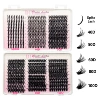 60 row spike eyelash book