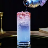 Японские бокалы Collins, легкие прямые барные бокалы, бокалы для лонг-дринков, мешалки, хайболы, коктейли Long Island Iced Tea оптом.